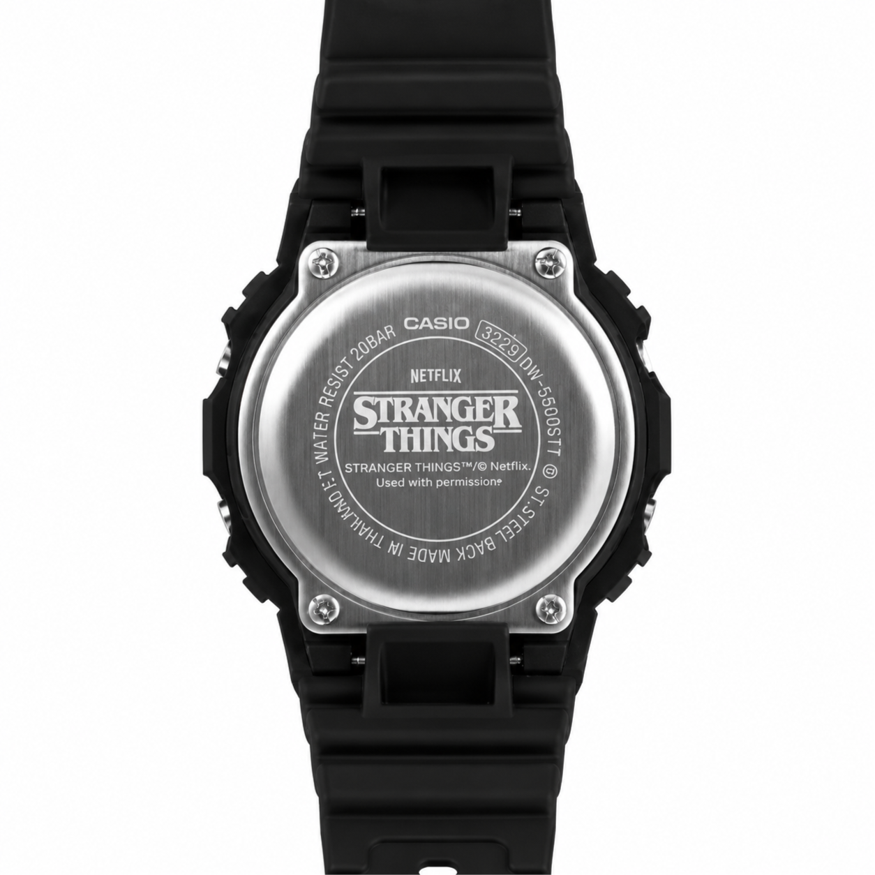 G-Shock Digital Watch(Stranger Things Edition)-DW-5600STT-1DR
