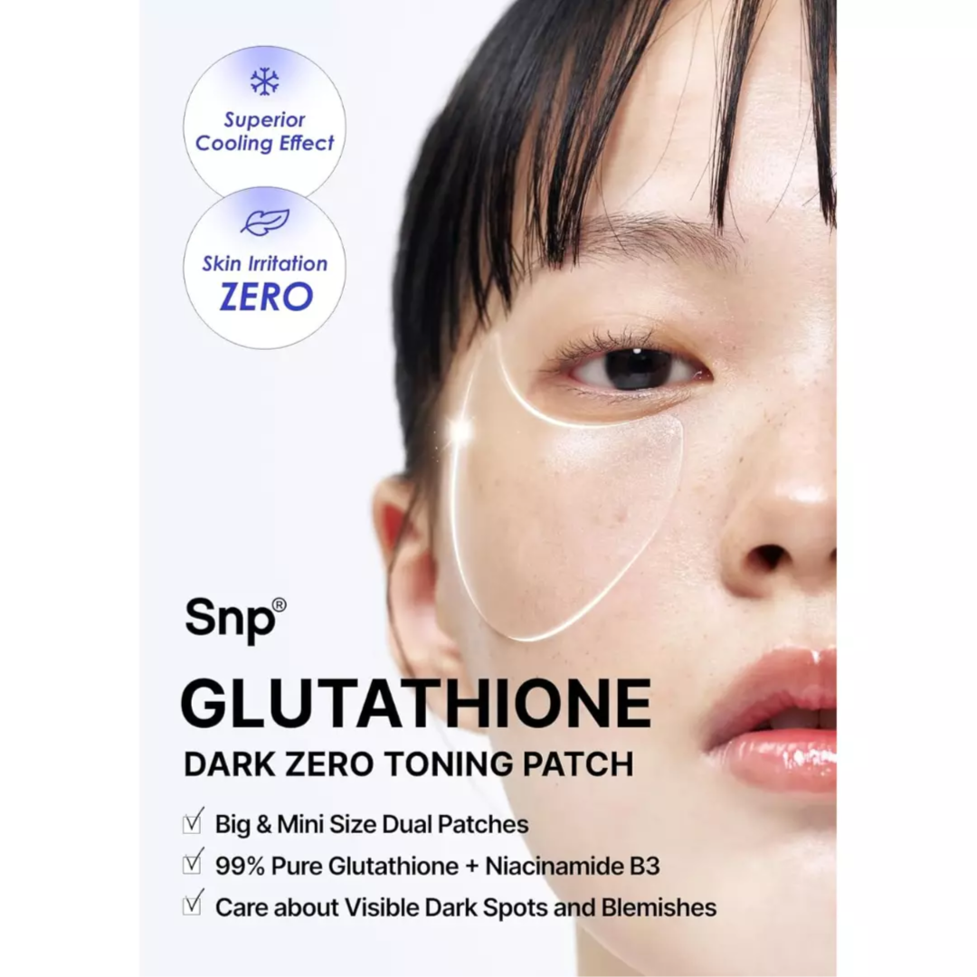 glutathione snps Snp Dark Zero Toning Patch (84g) Size:25 Grams (0.9 oz)