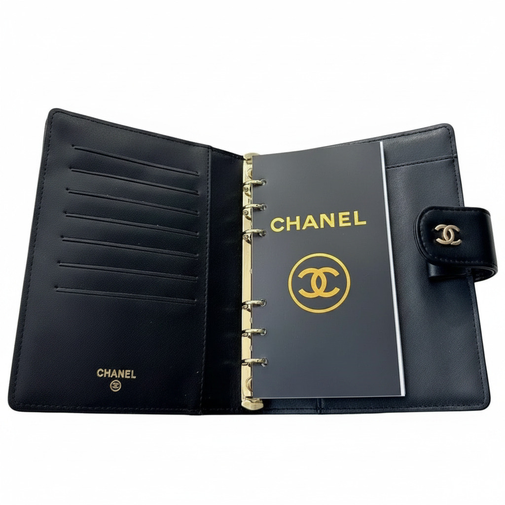 Chanel Agenda Notebook Black