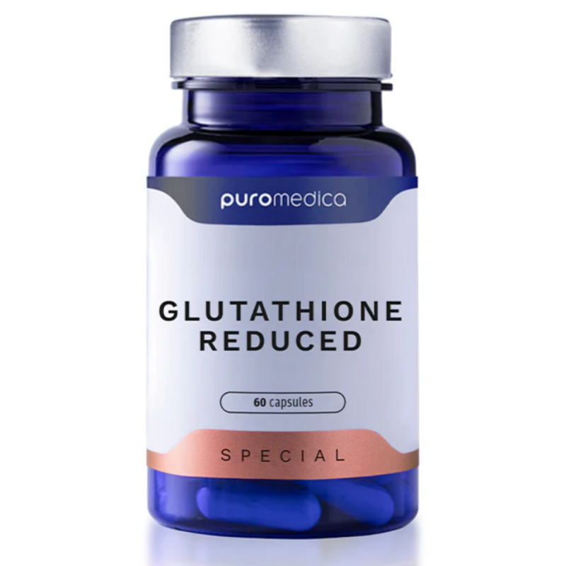 puromedica GLUTATHIONE REDUCED 100mg 60 Capsules 11672