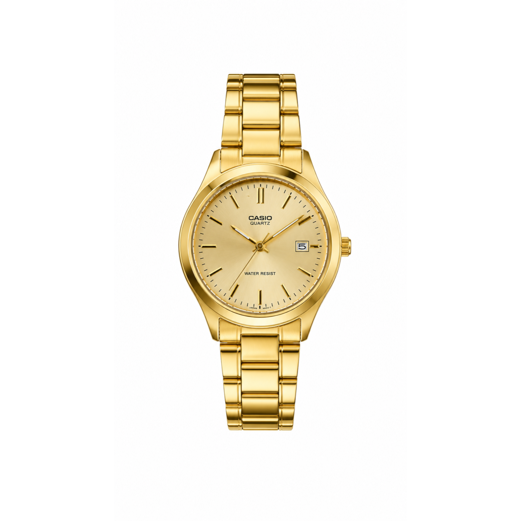 casio gold dress watch Classic with Champagne Dial – Gold Stainless Steel Watch casio watch gold plated