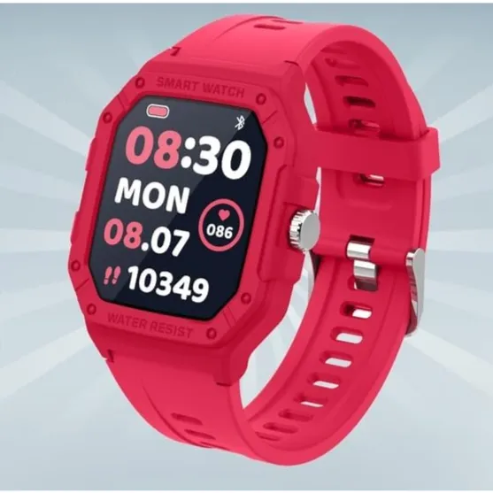 Moxedo Junior Smart Watch for Kids - Red price comparison Qatar – cheapest at OZIO Electronics via Snoonu