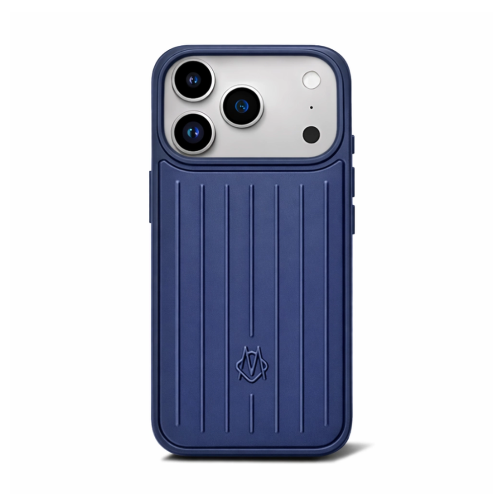 RIMOWA iPhone17 PRO ケース (ネイビー) Rimowa - iPhone 17 Pro Max Case - Blue
