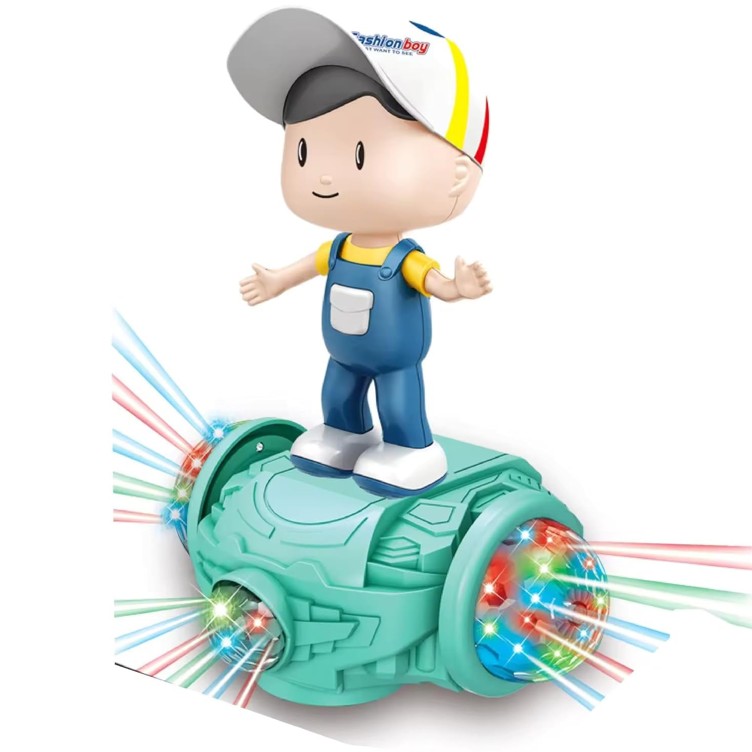 ZX Boy Balanced Vehicle Scooter Toy with 5D Light, Music & Omni