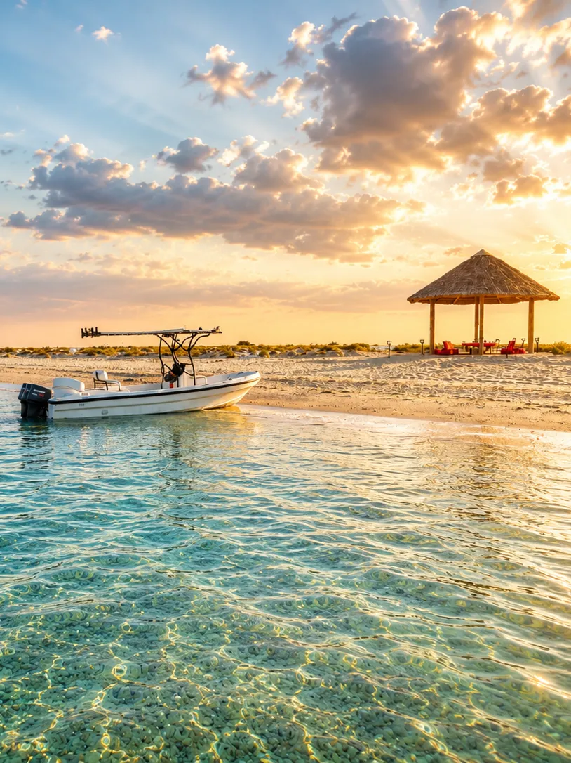 Experience Qatar - Sunrise Breakfast Experience at Safliyah Island  image